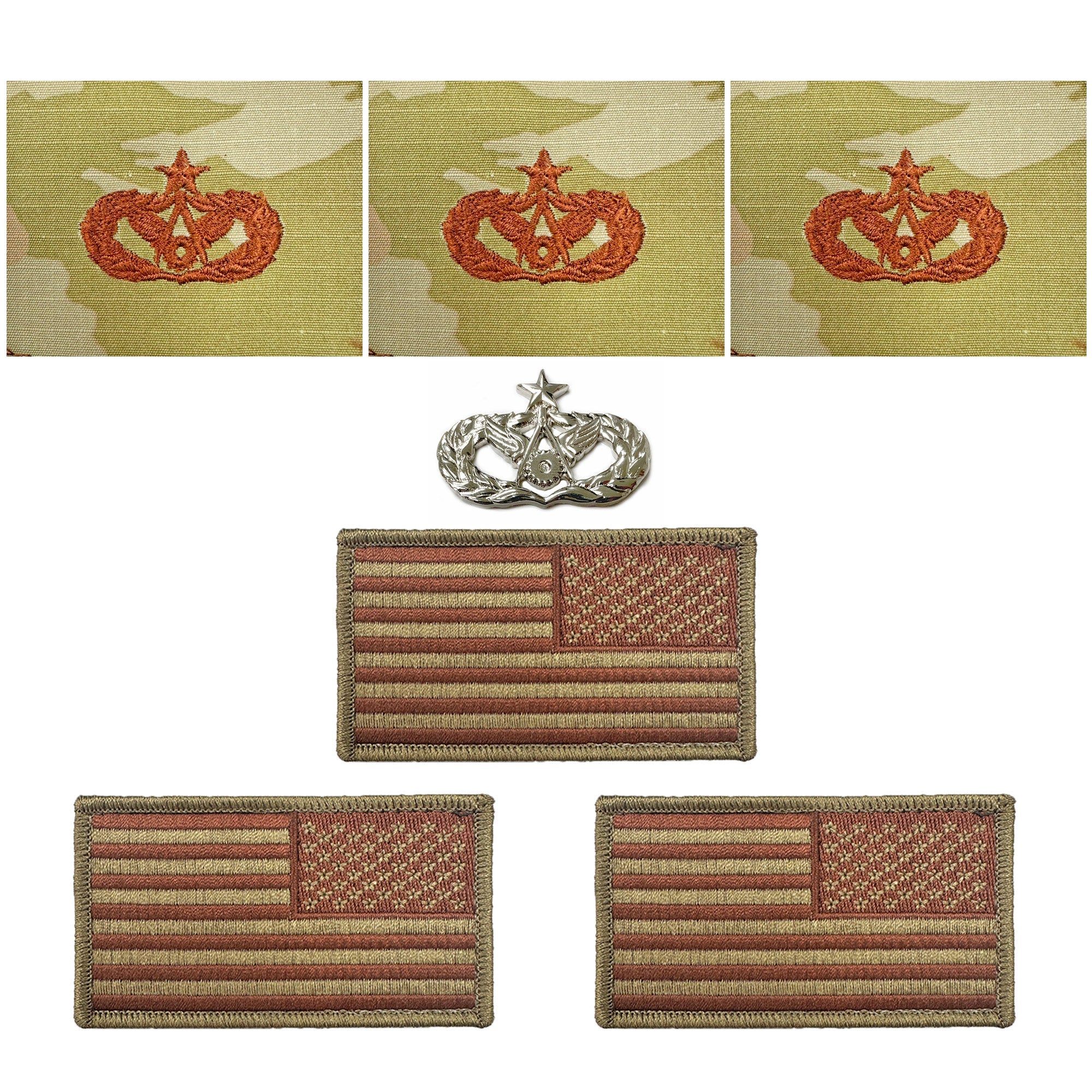 Air Force Civil Engineer Senior Badge Bundle