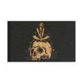 Infantry Vietnam Pin-Up On Skull - Flag