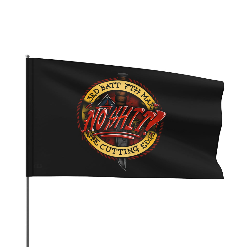 3/7 No Shit! Flag