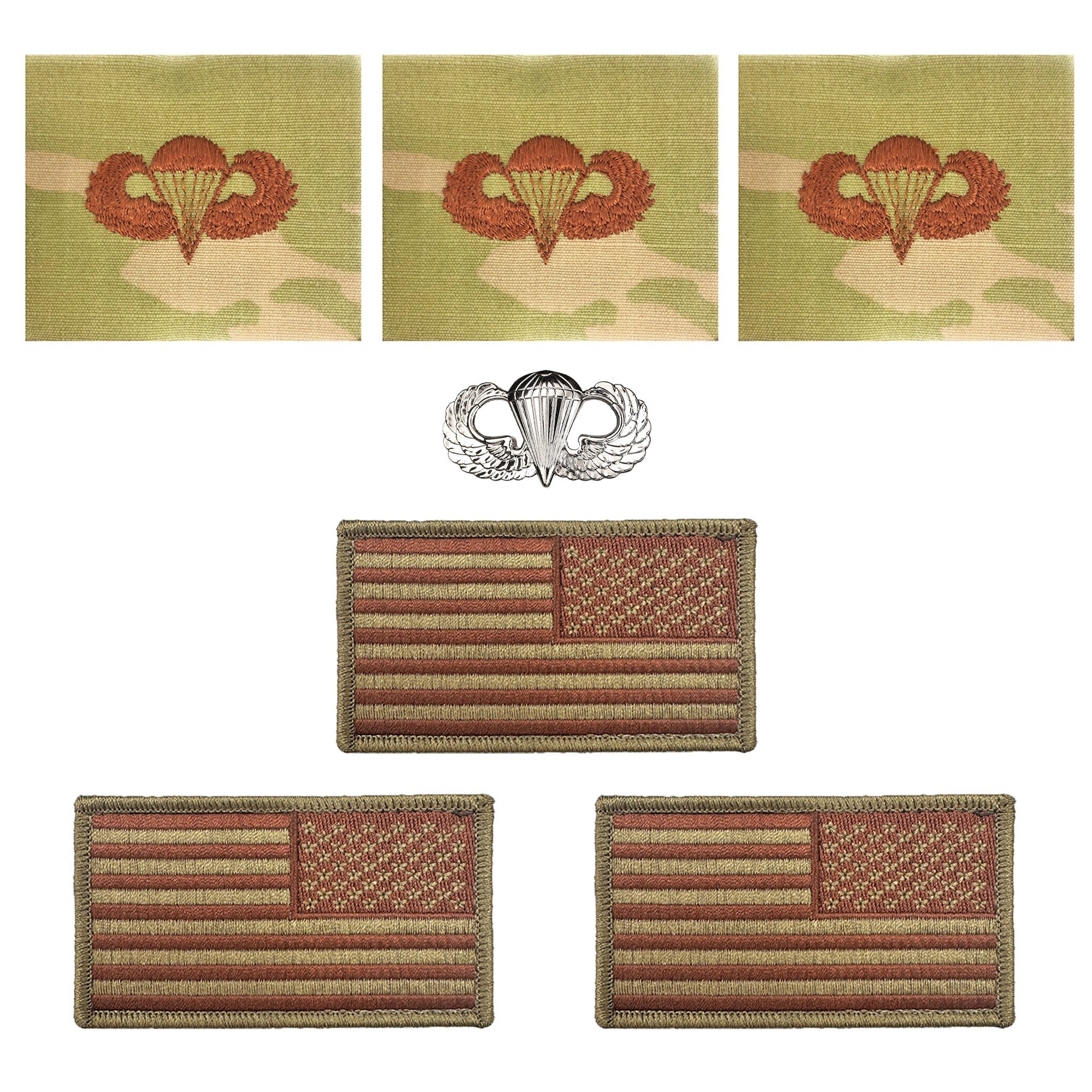 U.S. Air Force Parachutist Basic Badge Bundle
