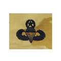 U.S. Army Combat Jump Wing 1AWD Master OCP Sew-on Badge