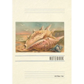 Vintage Lined Notebook Conch Shell Greetings from Cambria - Paperback