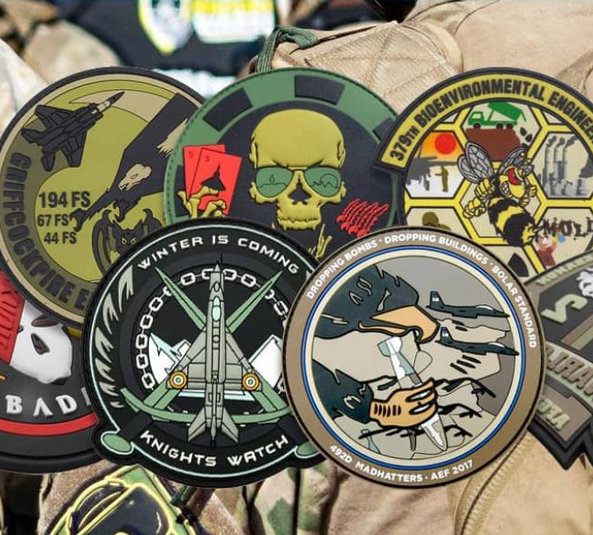 Custom PVC Patches - 75 Pieces