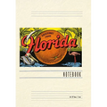 Vintage Lined Notebook Greetings from Florida - Paperback