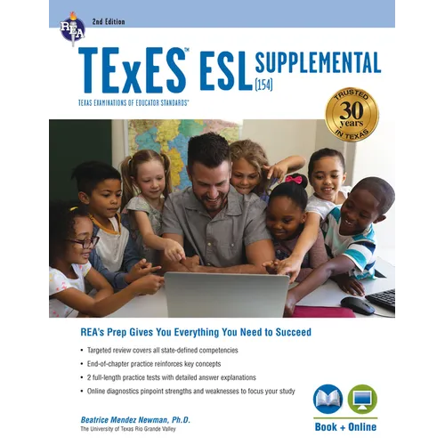 TExES ESL Supplemental (154) Study Guide 2025-2026 - Paperback