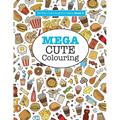 Mega Cute Colouring ( Terrific Colouring For Teens ) - Paperback