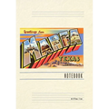 Vintage Lined Notebook Greetings from Marfa, Texas