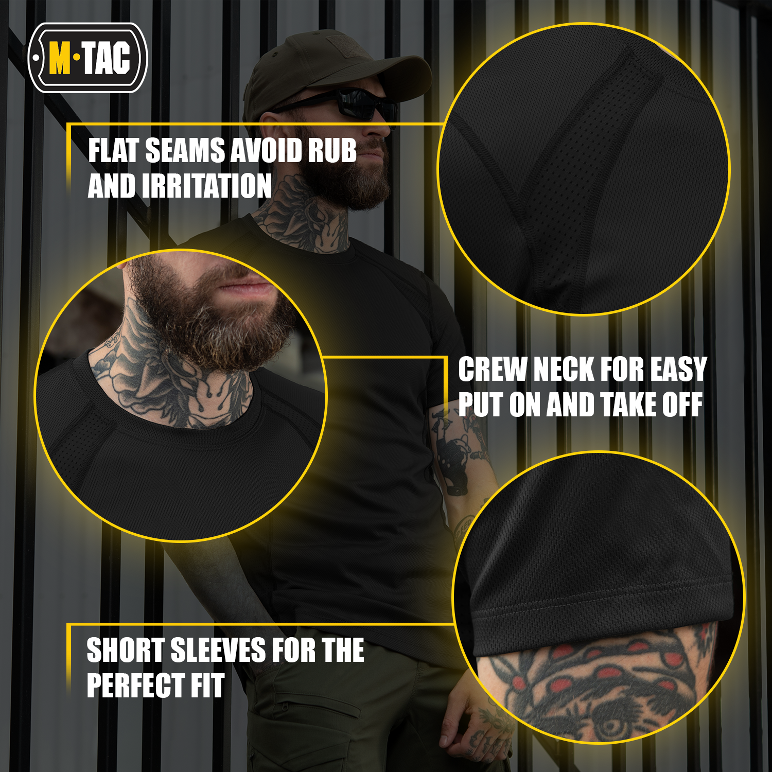 M-Tac T-Shirt Athletic Tactical Gen II (Set of 3)