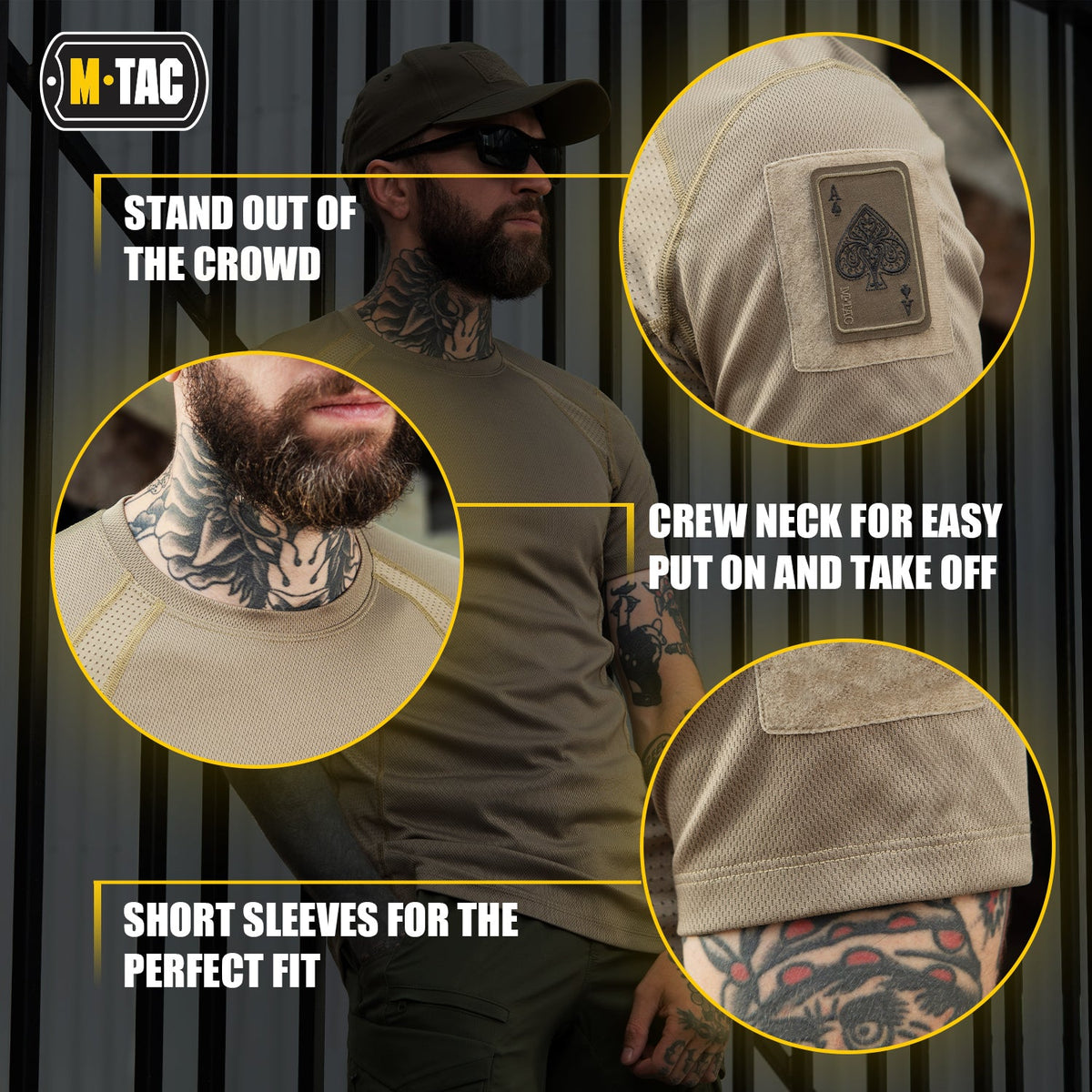 M-Tac T-Shirt Athletic Tactical Gen II with Loop Panels