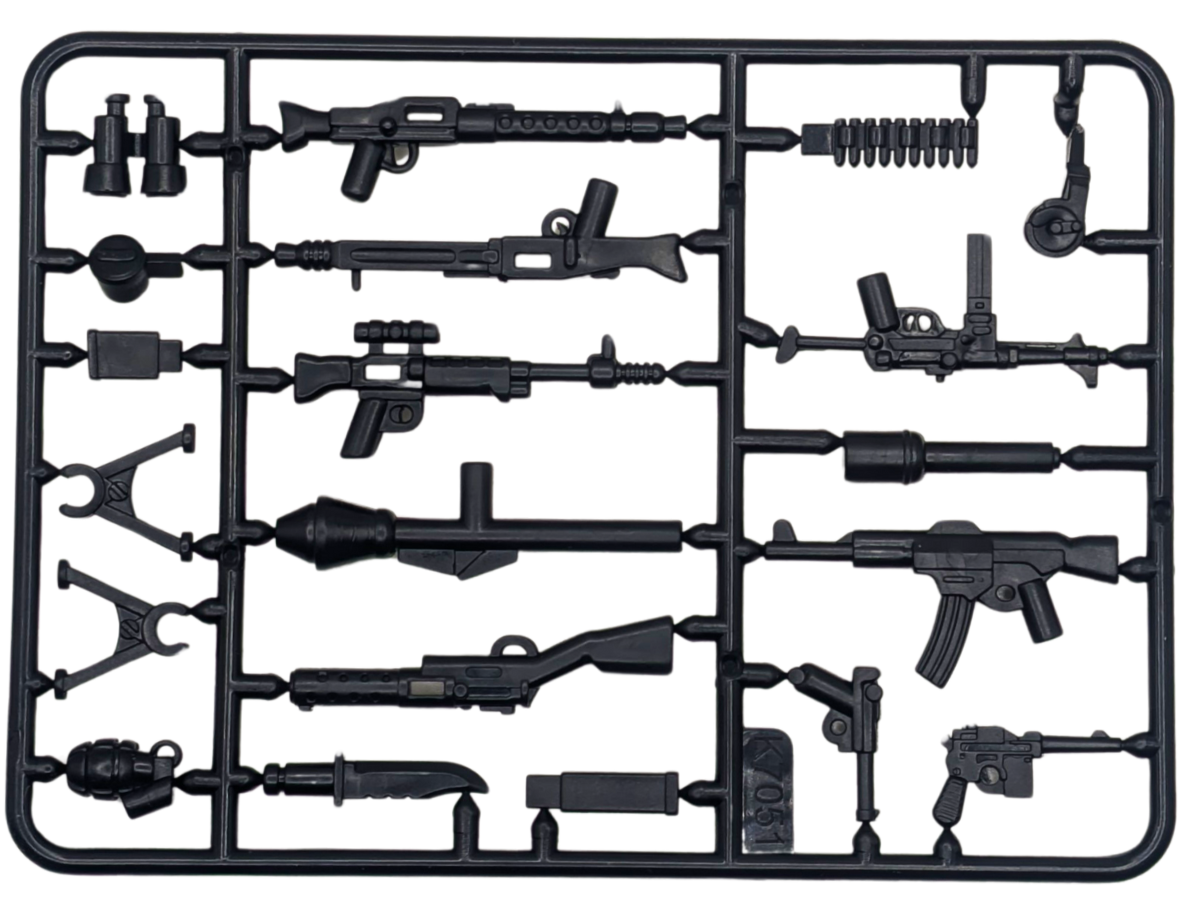 WWII Axis Weapons Pack - Black - Mil-Blox