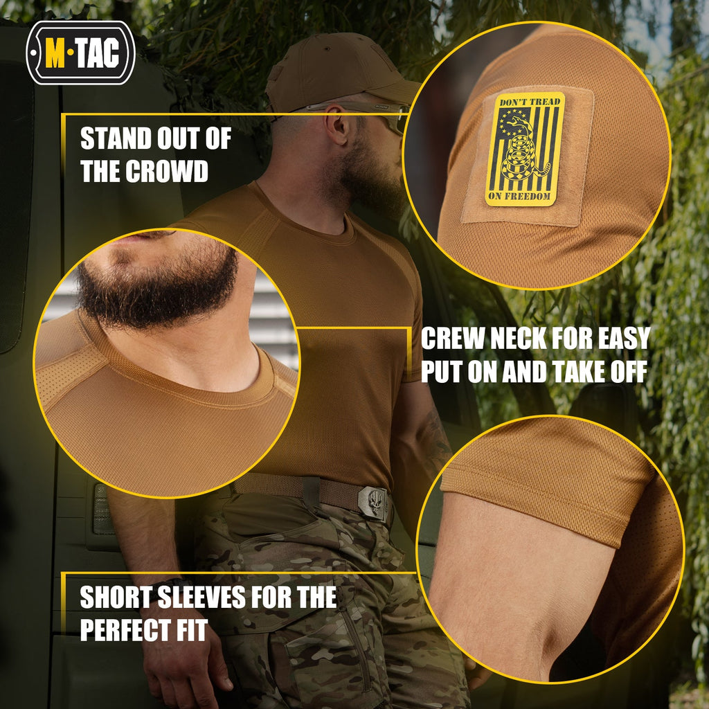 M-Tac T-Shirt Athletic Tactical Gen II with Loop Panels (Set of 3)