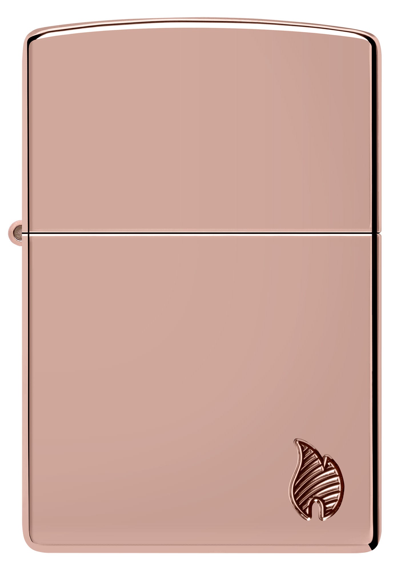 Zippo Armor High Polish Rose Gold Flame Design #46401