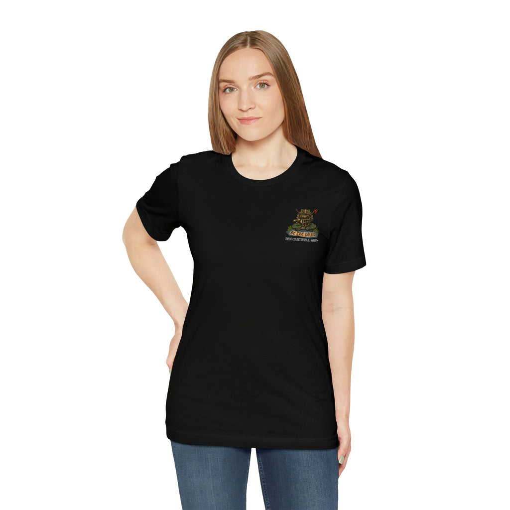 Be the Pond Frog with MK32 Grenade Launcher - Front Print - Short Sleeve Tee