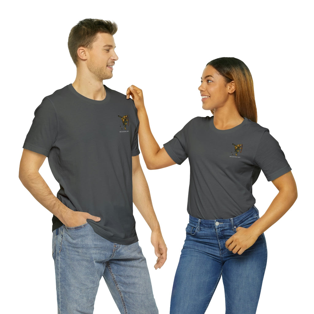AT4 Rocket and Sword Frog - Front Print - Short Sleeve Tee
