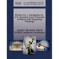 Ethicon Inc. V. Handgards Inc. U.S. Supreme Court Transcript of Record with Supporting Pleadings
