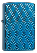 Zippo High Polish Blue Diamonds, High Polish Blue Armor Lighter #29964
