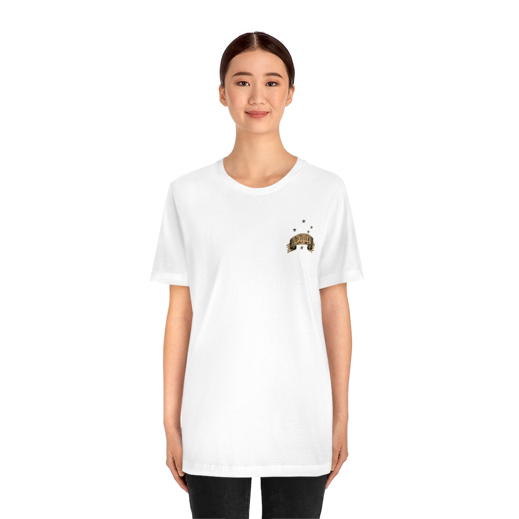 MARSOC Lady Justice ~ Crew Tee (Fight for Whats Right Quote)