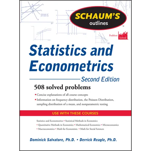 Schaum's Outline of Statistics and Econometrics, Second Edition - Paperback