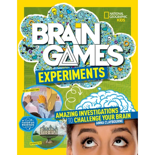 National Geographic Kids Brain Games: Experiments - Paperback