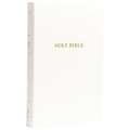 KJV, Gift and Award Bible, Imitation Leather, White, Red Letter Edition - Imitation Leather