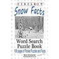 Circle It, Snow Facts, Word Search, Puzzle Book - Paperback