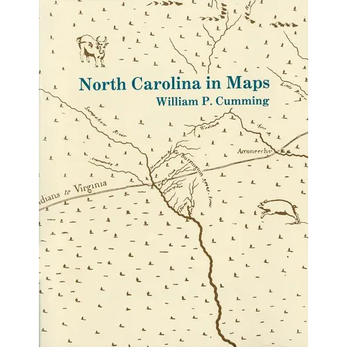 North Carolina in Maps - Paperback