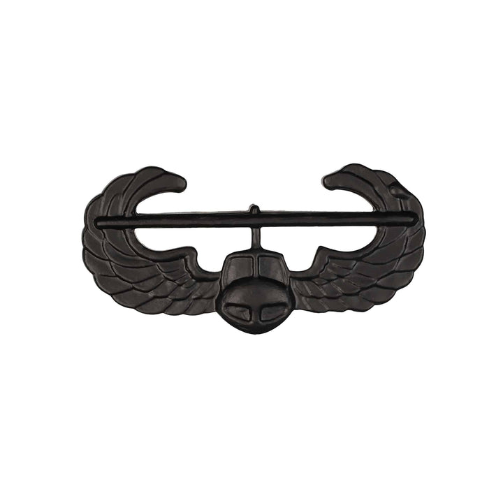 Army Subdued Black Metal Badges