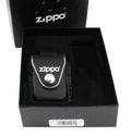 Zippo Belt Loop Black Leather Pouch, Gift Set #LPGS-LPLBK