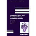 Cryptography and Computational Number Theory - Hardcover