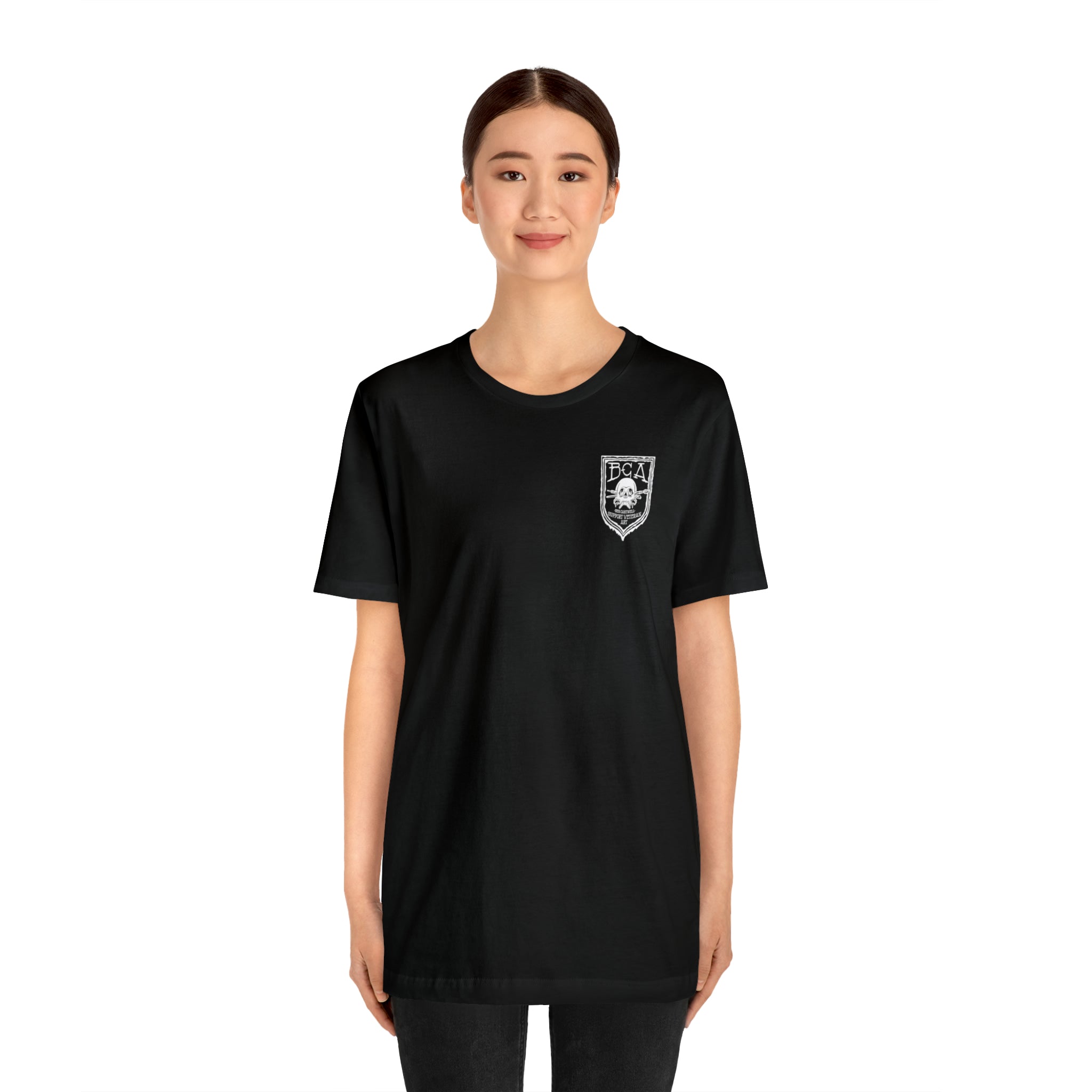 AT4 Rocket and Sword Frog - Back Print - Short Sleeve Tee