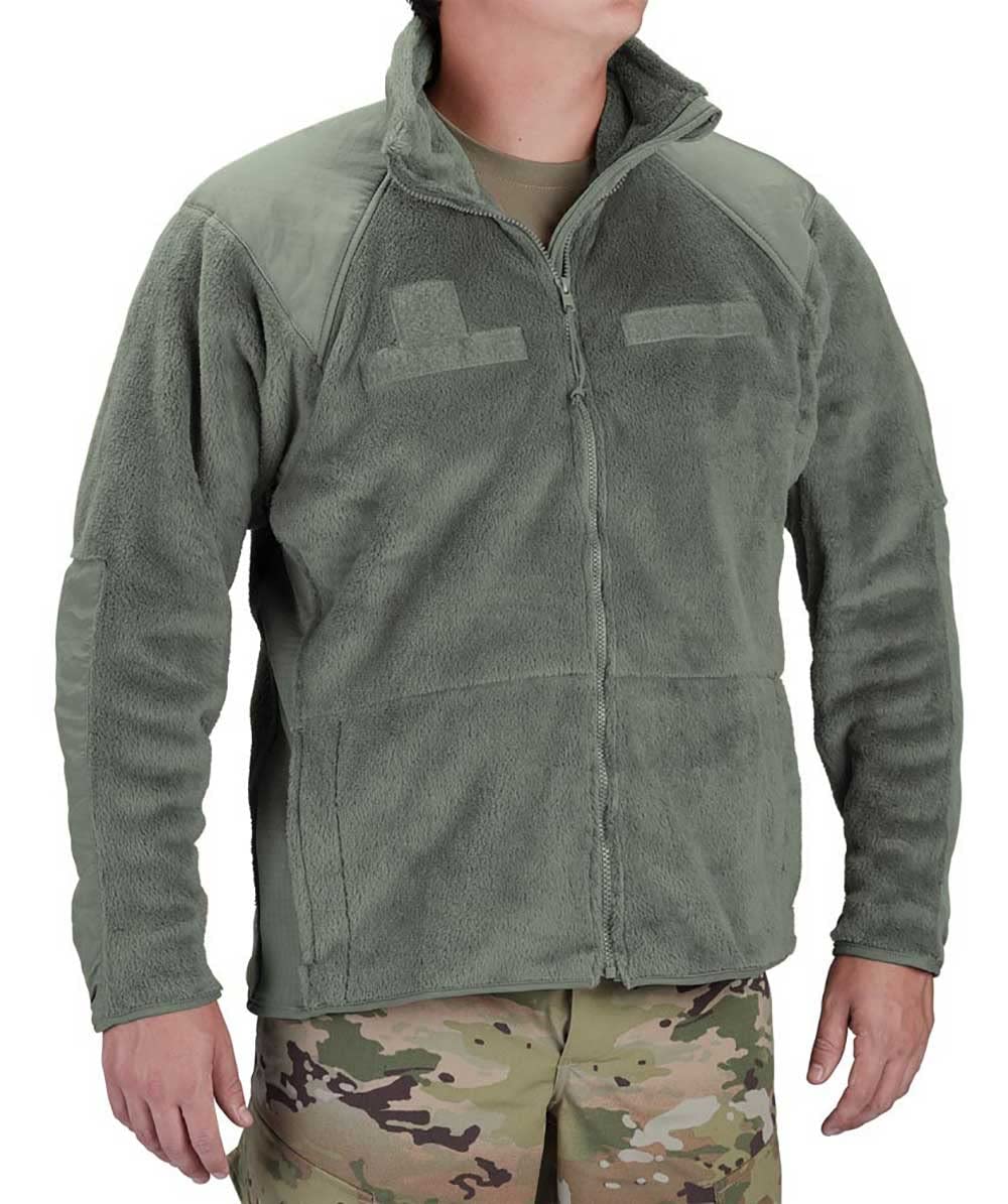 Propper Men's Gen III Fleece Jacket, Military-Style Zip Up