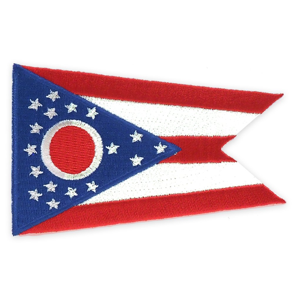 PinMart's Embroidered US State Flag Patch- Georgia Flag