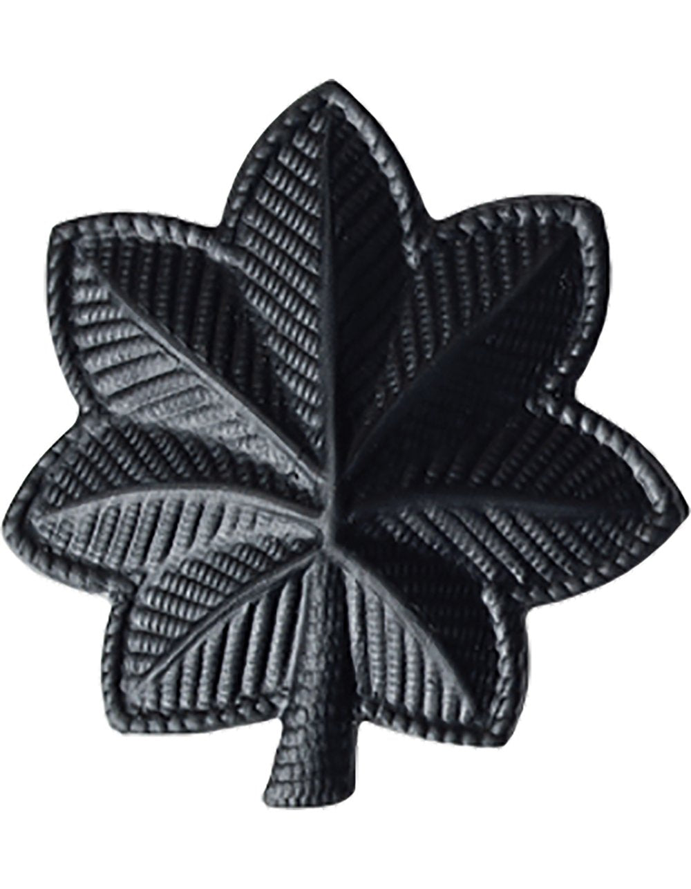 US Army Black Metal Subdued Pin-On Rank