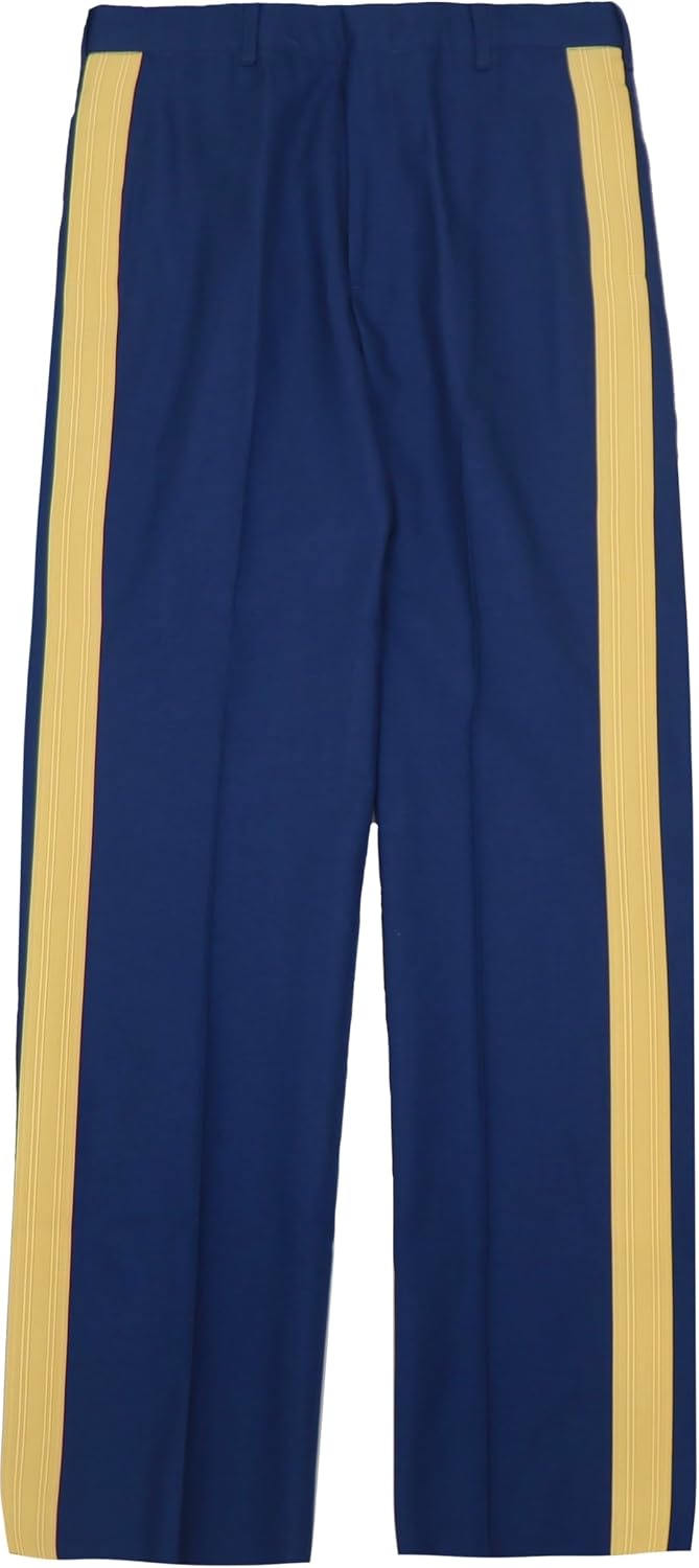US Army Service Uniform ASU Dress Blue Braided Pants Military Trousers Slacks USGI
