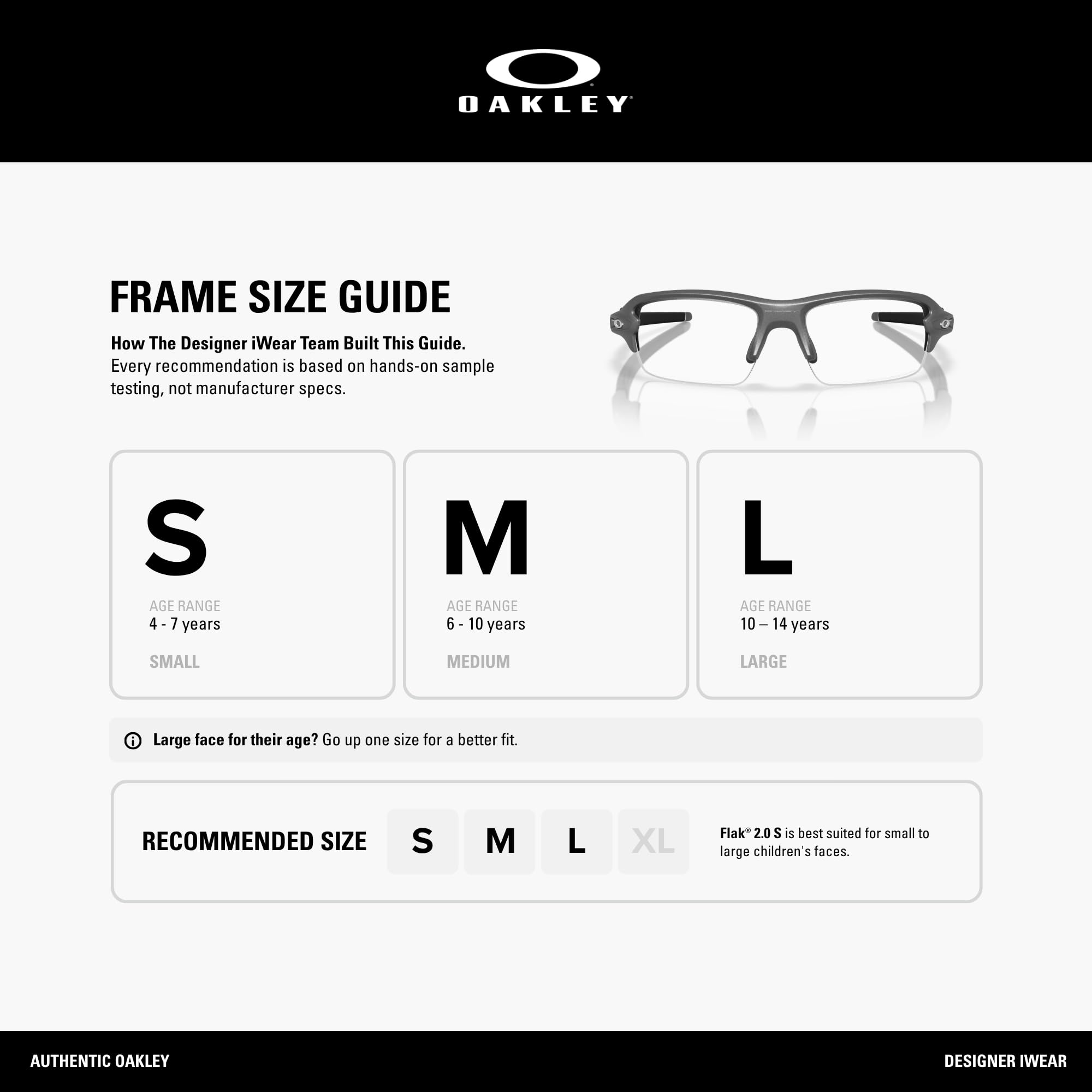 Oakley Flak 2.0 S OO9511 Rectangle Sunglasses for Men for Women