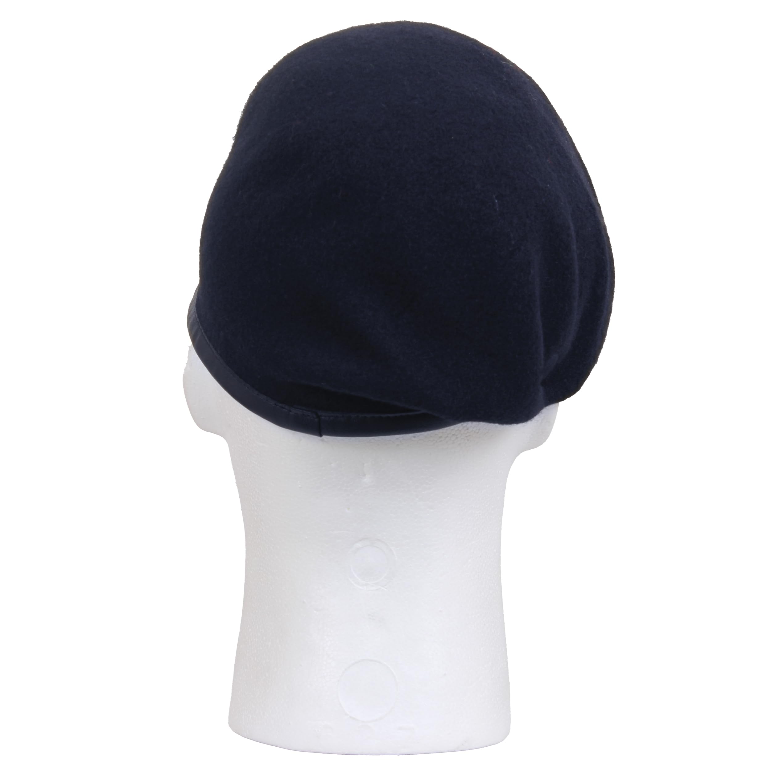 Rothco Inspection Ready Beret With USAF Flash | 95% Wool, Pre-Shaved Inspection Ready Cap, Leather Trim, Ideal for Active-Duty Personnel and Uniform Wear