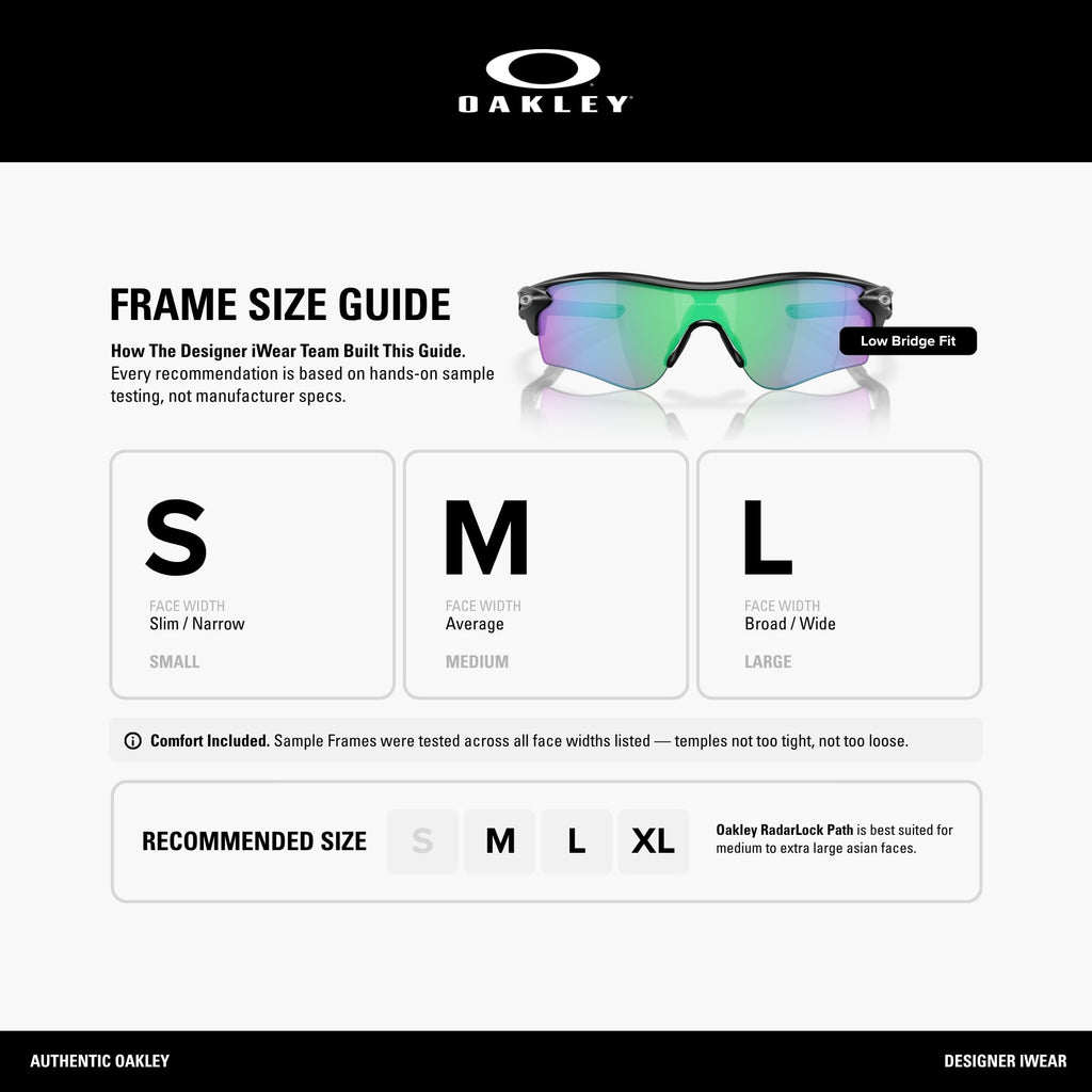 Oakley mens Radarlock Path Shield Sunglasses