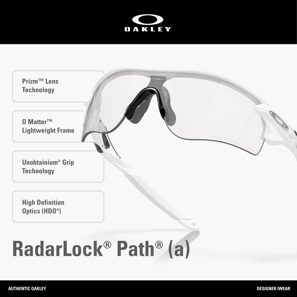 Oakley mens Radarlock Path Shield Sunglasses