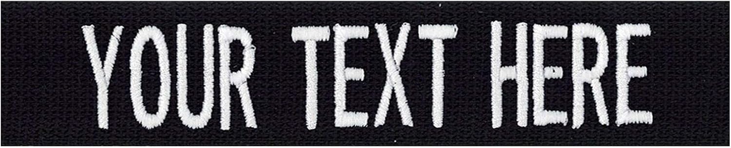 Custom Webbing Uniform Name Tapes, Multiple Different Fonts, Color, Sizes. | Webbing Colors, Different Font Styles, 5 Sizes