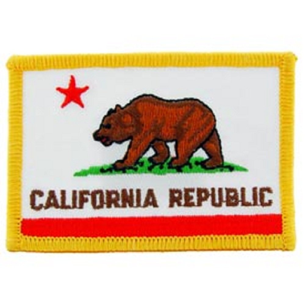 PinMart's Embroidered US State Flag Patch- Georgia Flag