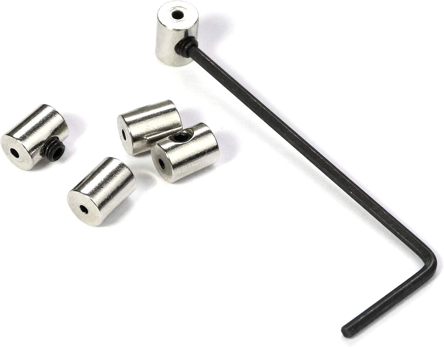 Millennial Essentials Pin Locks Locking Clasp Pin Backs with Wrench (24 Pieces)