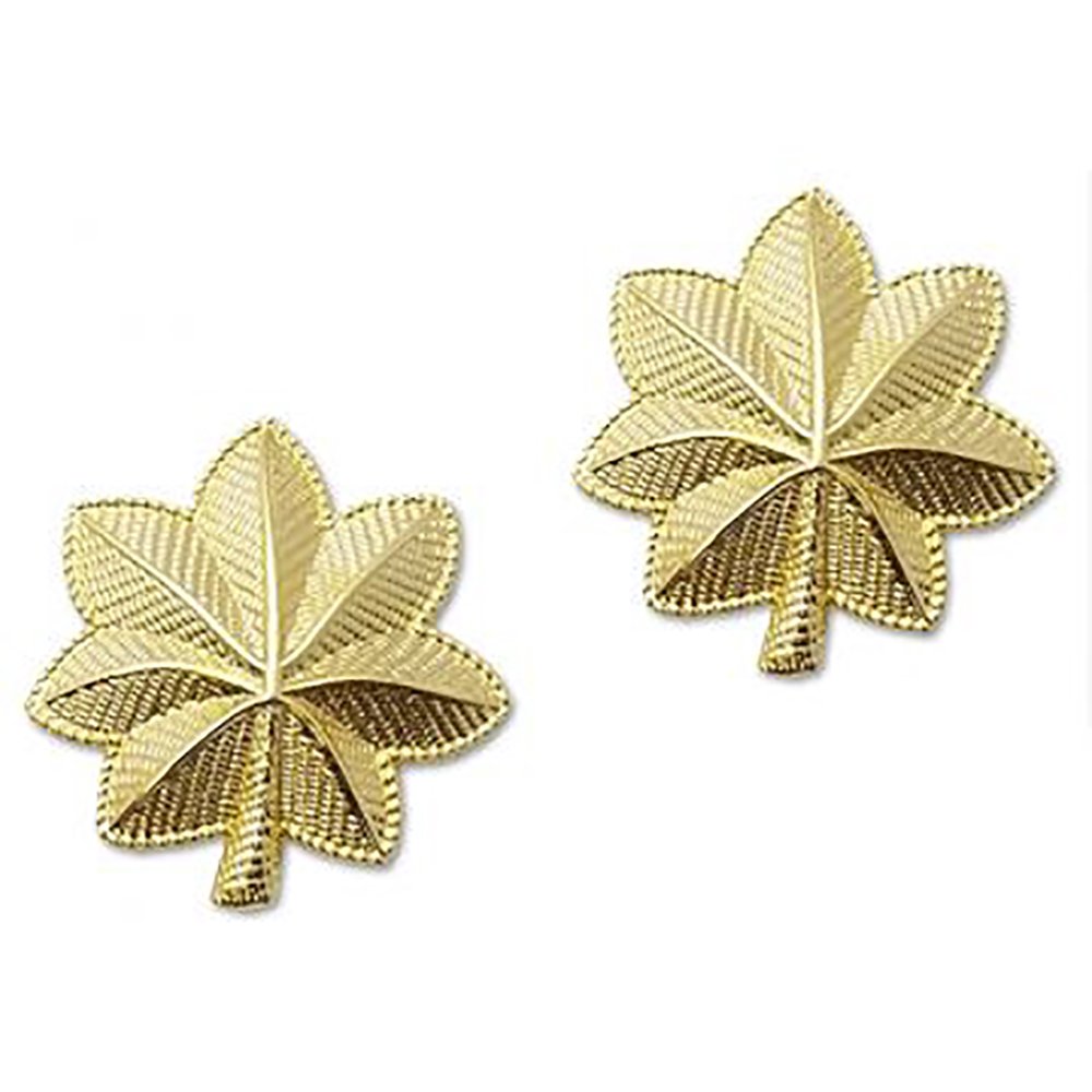 US Army Brite Shiny Metal Pin-On Rank
