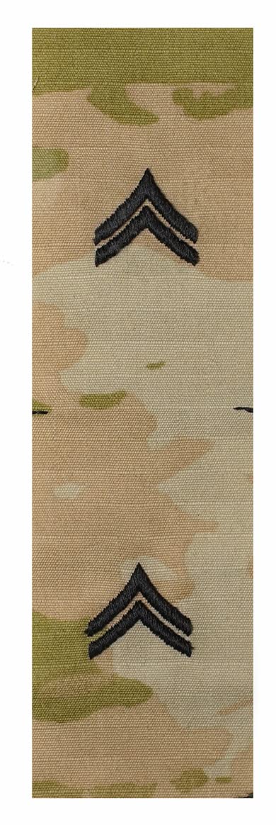 US Army Sew-On OCP Rank For Cap Pair