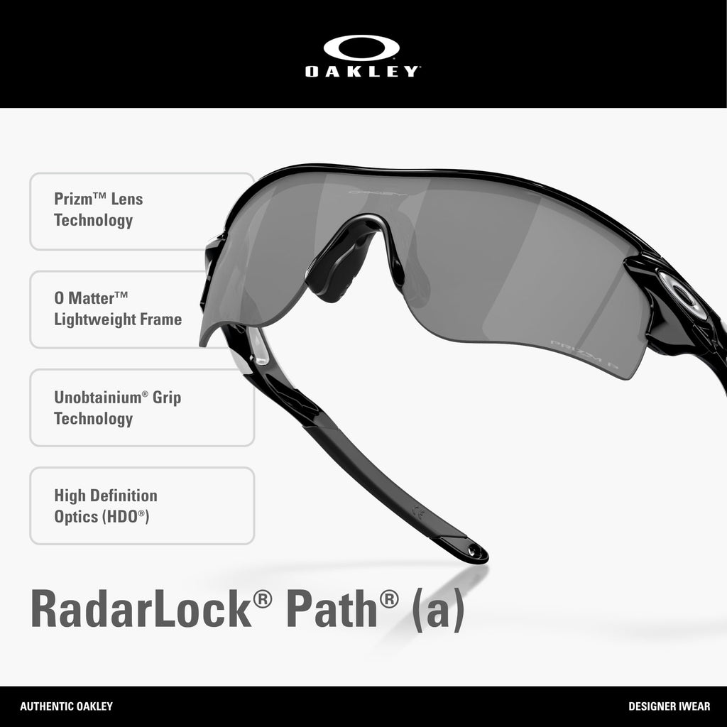 Oakley mens Radarlock Path Shield Sunglasses