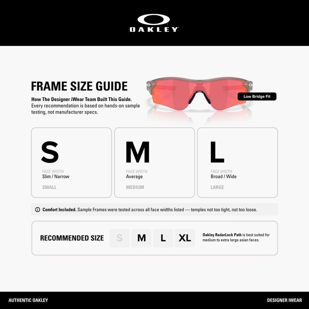 Oakley mens Radarlock Path Shield Sunglasses