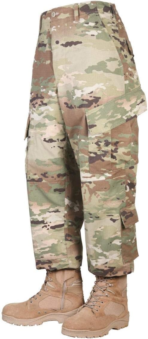 Tru-Spec Men's Army Combat Uniform Pants Nylon Cotton Rip-Stop