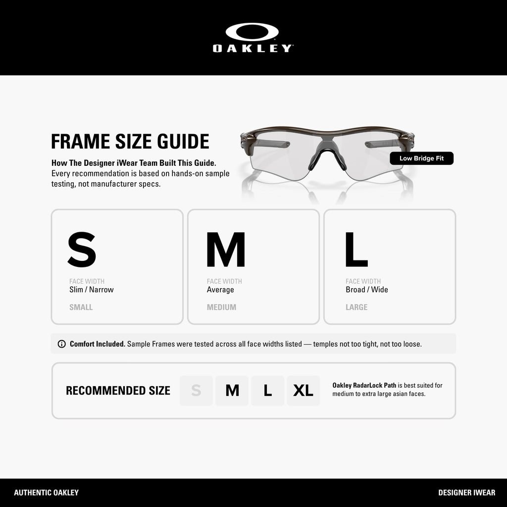 Oakley mens Radarlock Path Shield Sunglasses