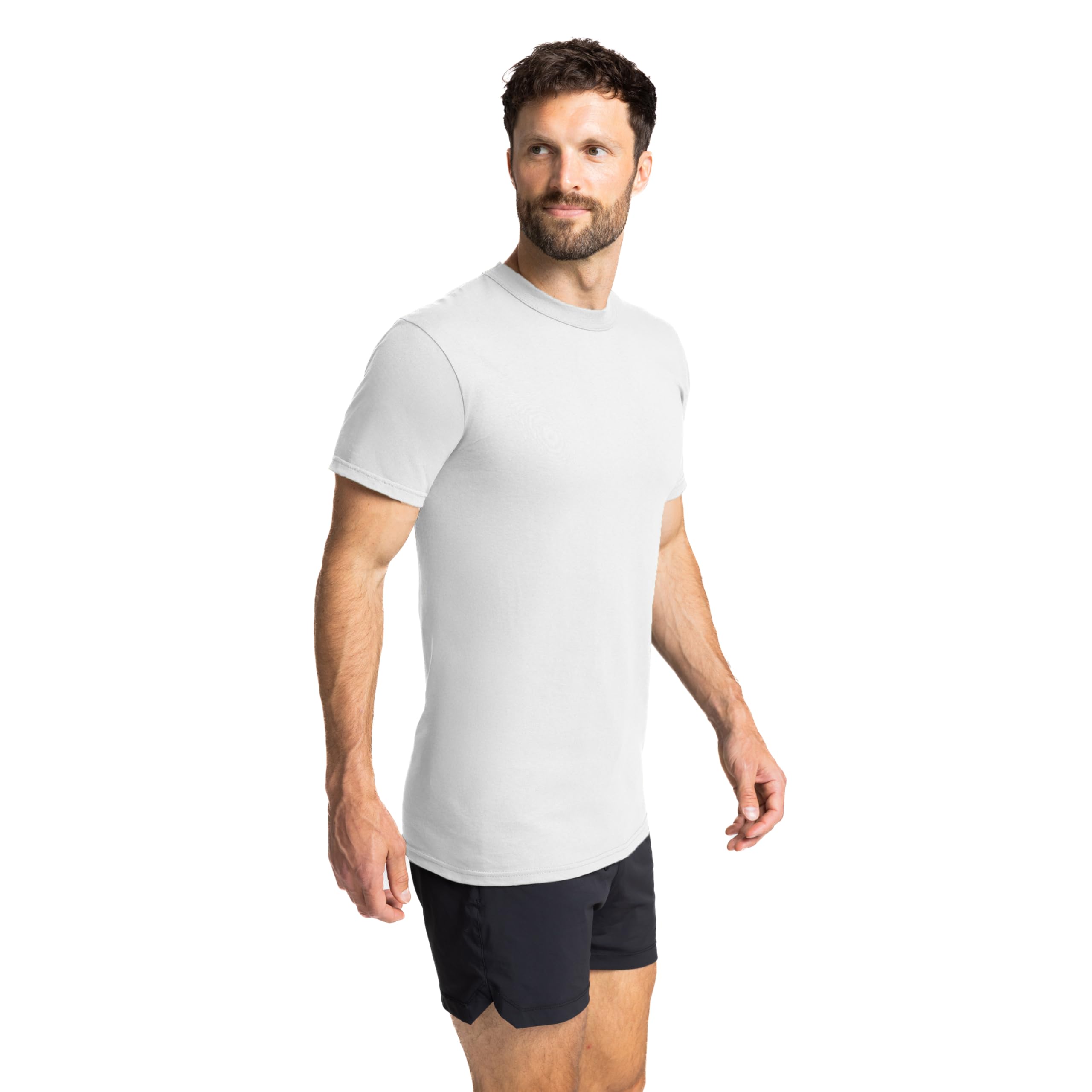 Soffe Men's 3 Pack - USA Poly/Cotton Military Tee