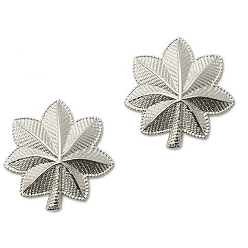 US Army Brite Shiny Metal Pin-On Rank