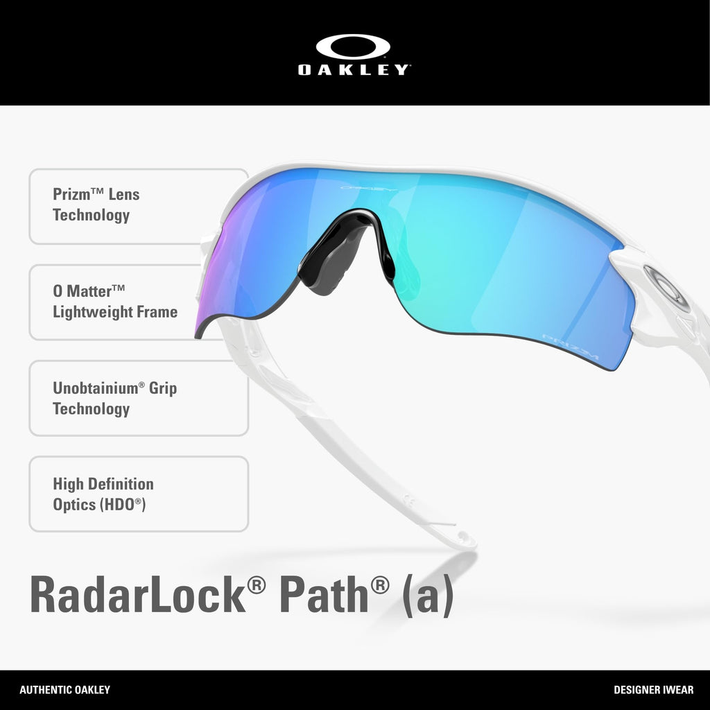 Oakley mens Radarlock Path Shield Sunglasses